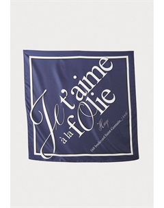 Шарф AURAIZE, темно-синий Hugo