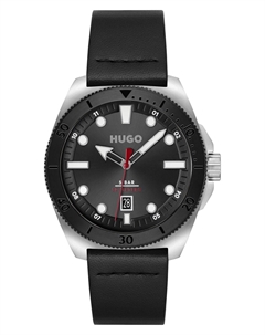 Часы VISIT, черный Hugo