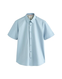 Рубашка REGULAR FIT - SHORT SLEEVE TEXTURED, синий Next