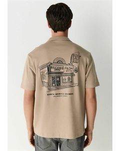 Рубашка REGULAR FIT - THROUGH, бежевый Next