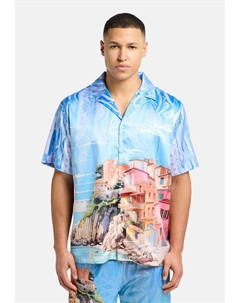 Рубашка, темно-синий Carlo colucci