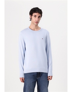 Джемпер ESSENTIAL CREW NECK, светло-голубой Tommy hilfiger