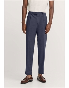 Чиносы PLEAT, темно-синий Bugatti