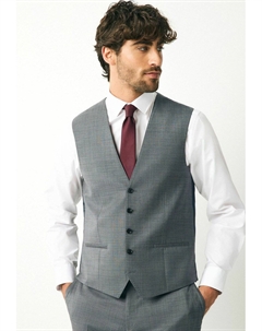 Жилет REGULAR FIT - SIGNATURE CERUTTI ITALIAN - Suit waistcoat, серый Next