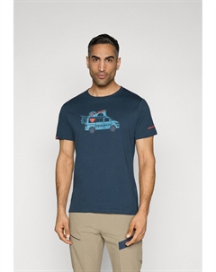 Футболка с принтом GRAPHIC TEE, темно-синий Dynafit