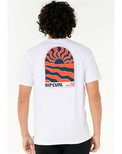 Футболка с принтом SURF REVIVAL SUNSETS, белый Rip curl