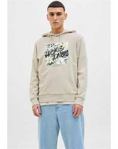 Толстовка JJHAWAII SHAPE - Hoodie, кремовый Jack & jones