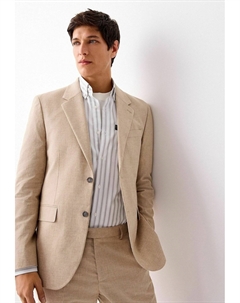 Пиджак-блейзер TAILORED FIT - BLEND TEXTURE - Suit jacket, светло-коричневый Next