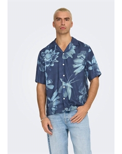 Рубашка, синий Only & sons