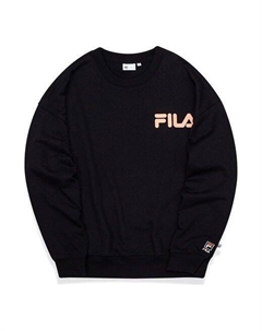Худи Alphabet Logo Printing Sports Round Neck Pullover Couple Style Black, черный Fila fusion