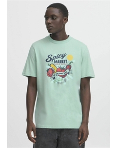 Футболка с принтом BHJOK, синий Blend