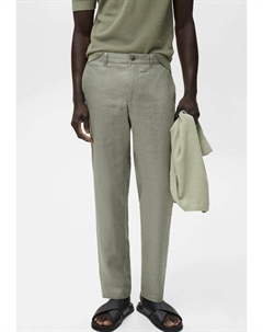 Брюки SLIM-FIT, зеленый Mango