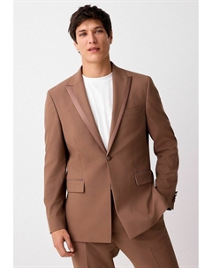 Пиджак-блейзер REGULAR FIT - TAILORED FIT EDGE, коричневый Next