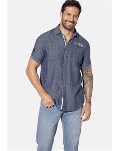 Рубашка KURZARM, синий Jan vanderstorm