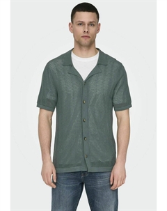 Рубашка ONSDIEGO REG RESORT, зеленый Only & sons