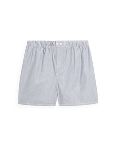 Шорты-боксеры STRIPED, темно-синий Massimo dutti