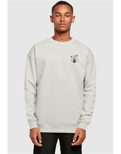 Толстовка FLOWER BLOOM CREWNECK, светло-серый Merchcode