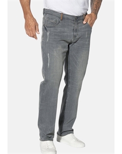 Джинсы прямого кроя TIEFBUND JURIEN, серебряный Jan vanderstorm