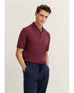 Рубашка поло BASIC, бургундия Bugatti