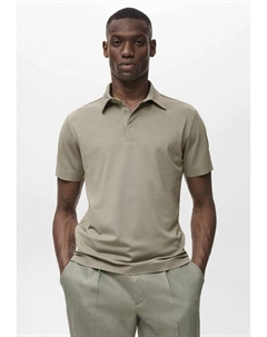 Рубашка поло PALAMOS, оливковый Mango