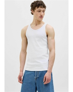 Базовая футболка, кремовый Jack & jones