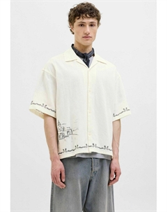 Рубашка WIDE FIT, кремовый Jack & jones