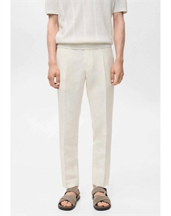 Брюки, кремовый Mango