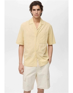 Рубашка, светло-желтый Mango