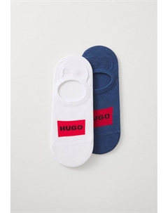 Носки LABEL 2 PACK, синий Hugo