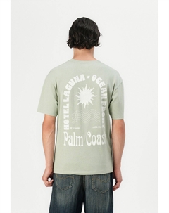 Футболка с принтом JORPALM COAST TEE, оливковый Jack & jones