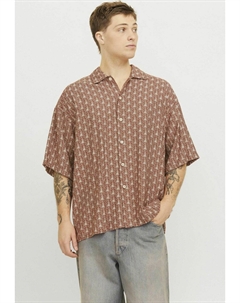 Рубашка JORMARSHALL ISLINGTON, охра Jack & jones