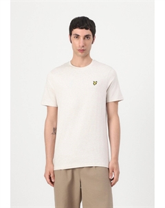 Базовая футболка HEATHER, светло-серый Lyle & scott