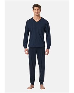 Пижама COMFORT ESSENTIALS SET - Pyjama set, темно-синий Schiesser