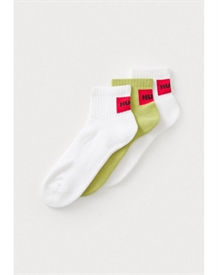 Носки LABEL 3 PACK, зеленый Hugo