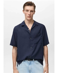 Рубашка MALAGA, темно-синий Mango
