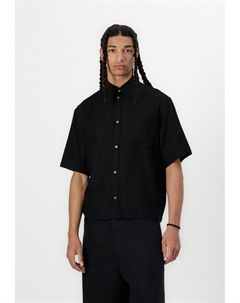 Рубашка FRANCO SHORTSLEEVE SHIRT, черный Weekday