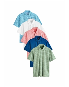 Рубашка поло 5 PACK STANDARD, синий Next