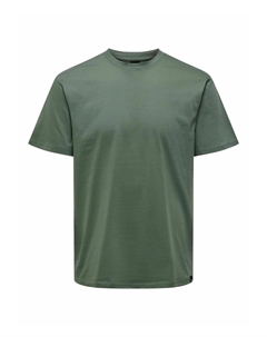 Базовая футболка ONSMAX LIFE NOOS, темно-зеленый Only & sons