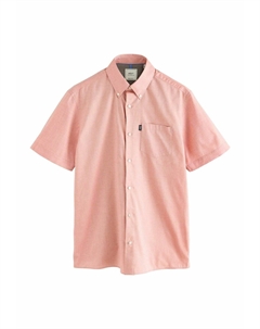 Рубашка BUTTON DOWN OXFORD SHORT SLEEVE - REGULAR FIT, розовый Next
