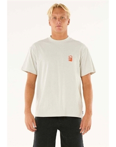 Футболка с принтом, серый Rip curl