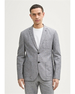 Пиджак-блейзер, серый Tom tailor