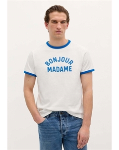 Футболка с принтом BONJOUR TEE, синий Scalpers