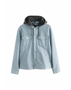 Джинсовая куртка REGULAR FIT - HOODED, синий Next