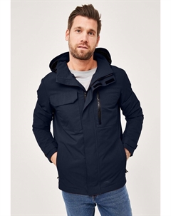 Водонепроницаемая куртка MIT KAPUZE, темно-синий Redpoint