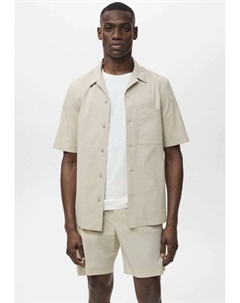 Рубашка MAX, бежевый Mango