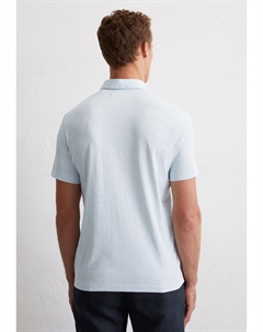 Рубашка поло SHORT SLEEVE, светло-голубой Marc o'polo