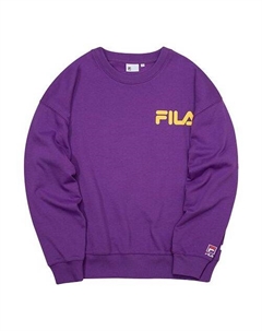 Худи Alphabet Logo Printing Sports Pullover Unisex Purple, фиолетовый Fila fusion