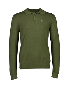 Лонгслив Polo shirt, оливковый Lindbergh