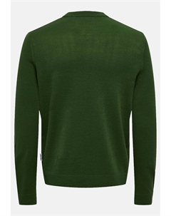 Джемпер XMAS APLICATION R-NECK, зеленый Only & sons