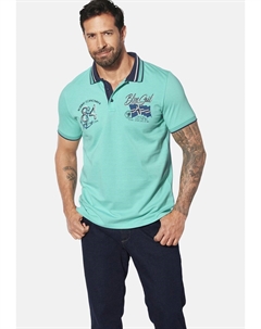 Рубашка поло OLFGIR, бирюзовый Jan vanderstorm